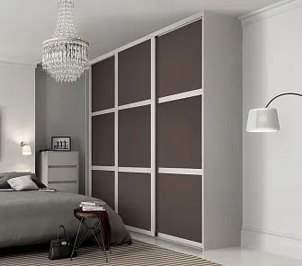 Оригинальный корпусный шкаф-купе «Квадрат» SM 581