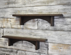Модная стеновая панель под состаренную древесину ST84